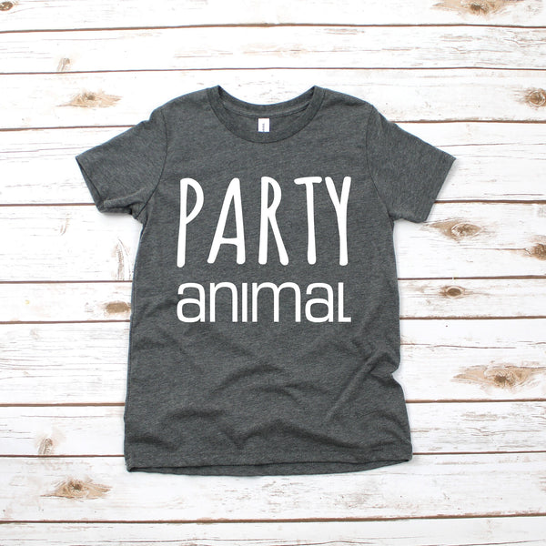 Party Animal T Shirt - Cute Unisex Birthday Shirt