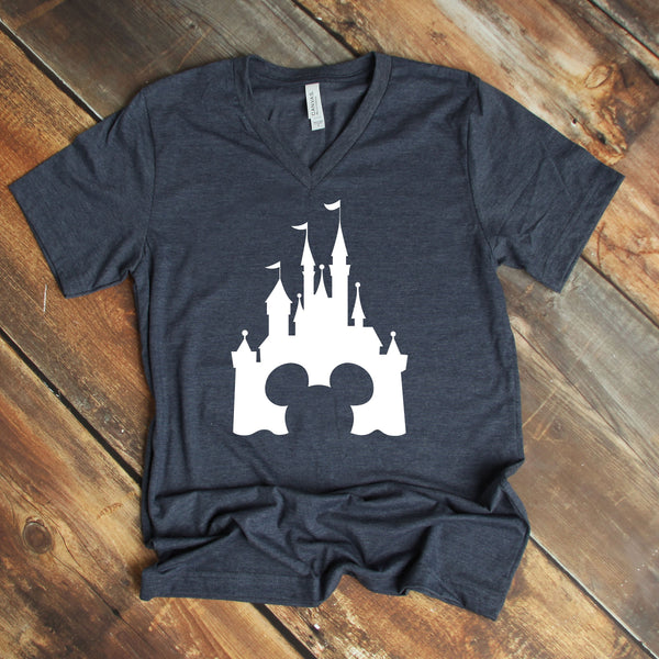 Mickey and Disney Castle T Shirt for Ultimate Comfort
