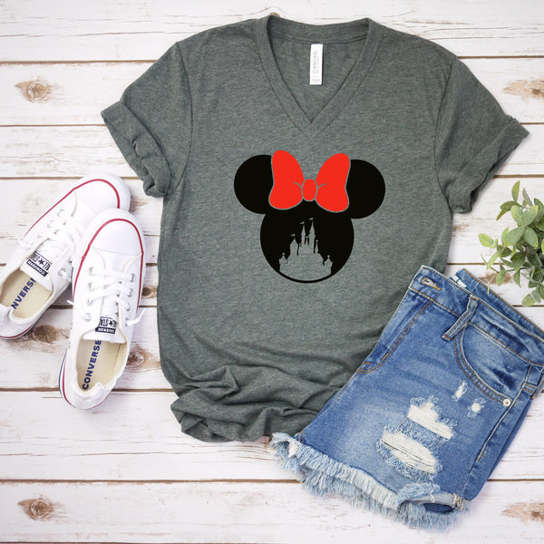 Minnie Mouse Castle T-Shirt for Disney Trip Memories