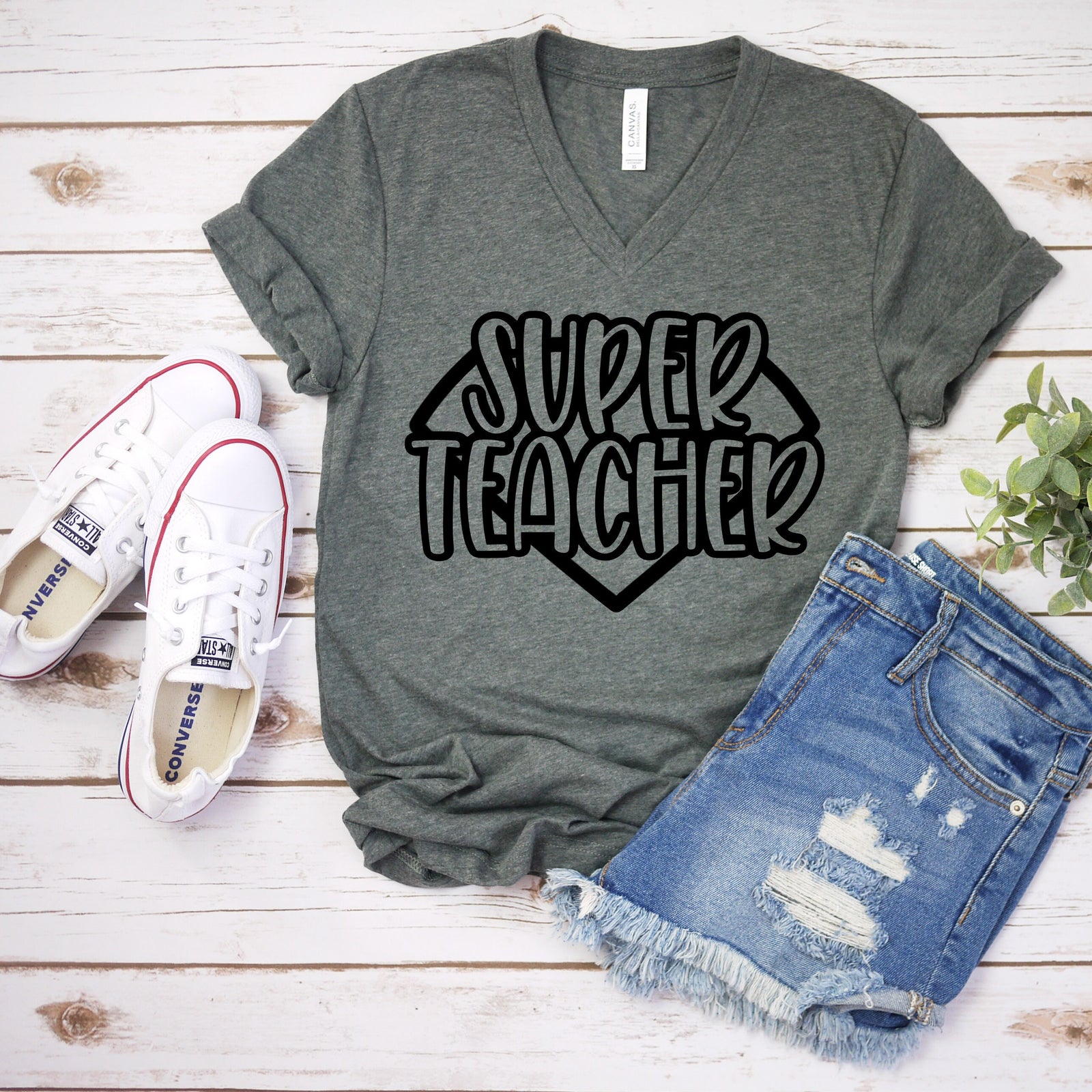 Super Teacher T Shirt- Teacher Shirts - Favorite Teacher T Shirt