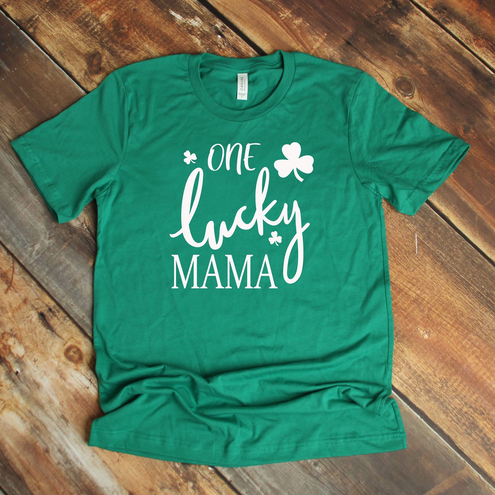 One Lucky Mama T Shirt - St. Patrick's Day Shirt - Lucky Mom Shirt - Lucky Mama Tee - Lucky Statement Shirt