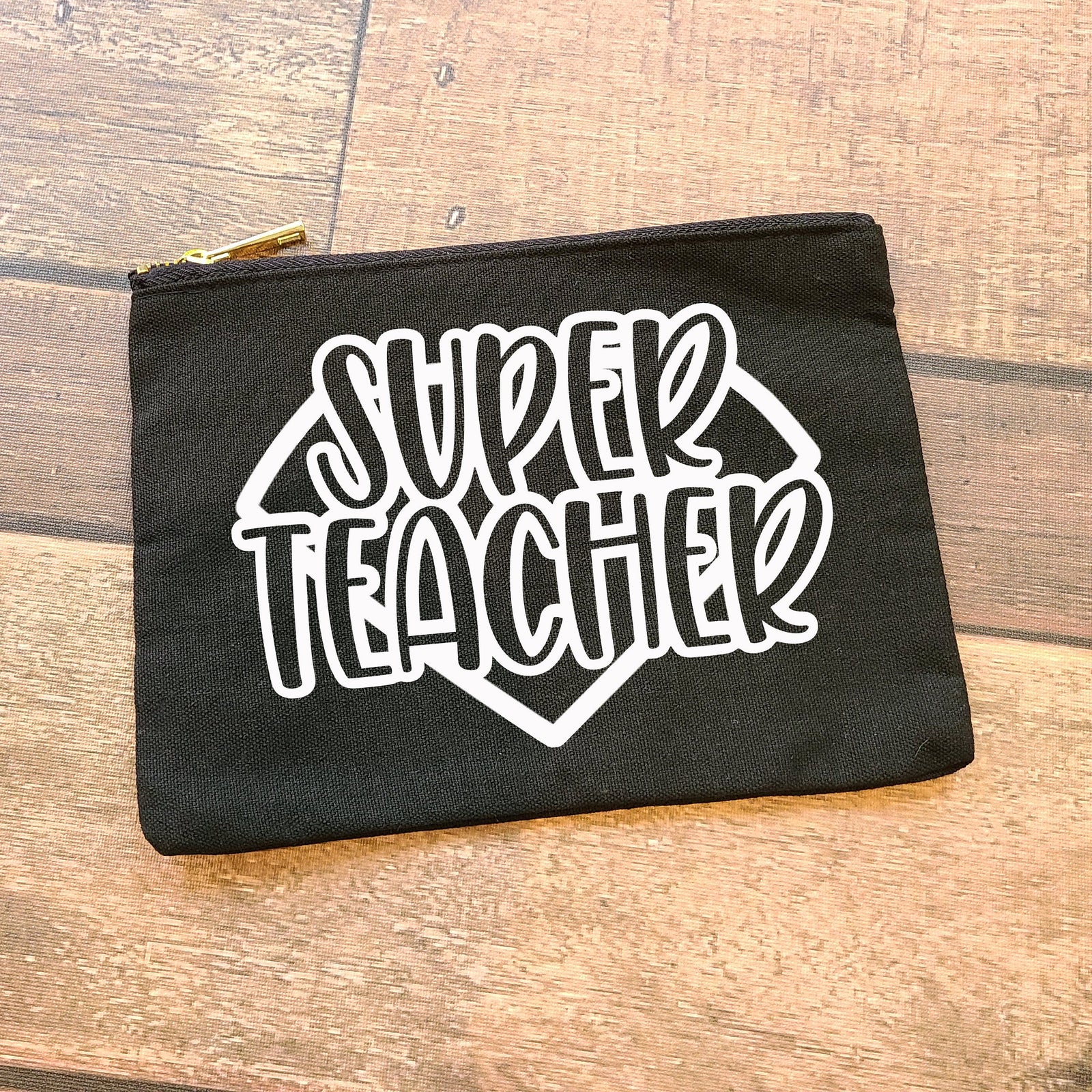 Teacher Pencil Case, Teacher Gift, Teacher Pencil Pouch, Custom
