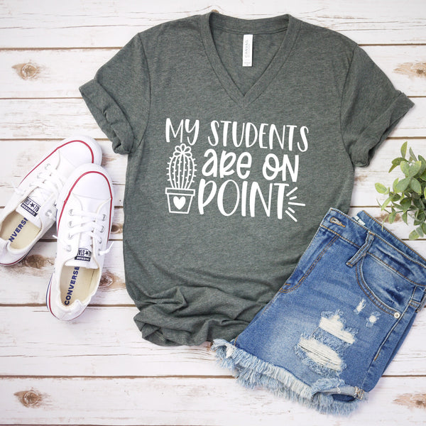 My Students Are on Point T Shirt for Fun Teachers
