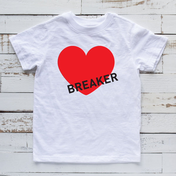 Heart Breaker T Shirt for Kids - Fun Valentine Style