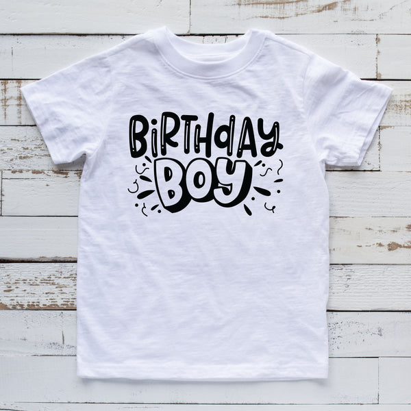 Personalized Birthday Boy T Shirt for Special Celebrations