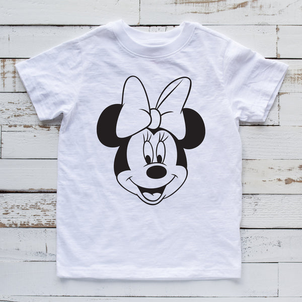 Custom Minnie Mouse Disney T Shirt for Birthday Fun