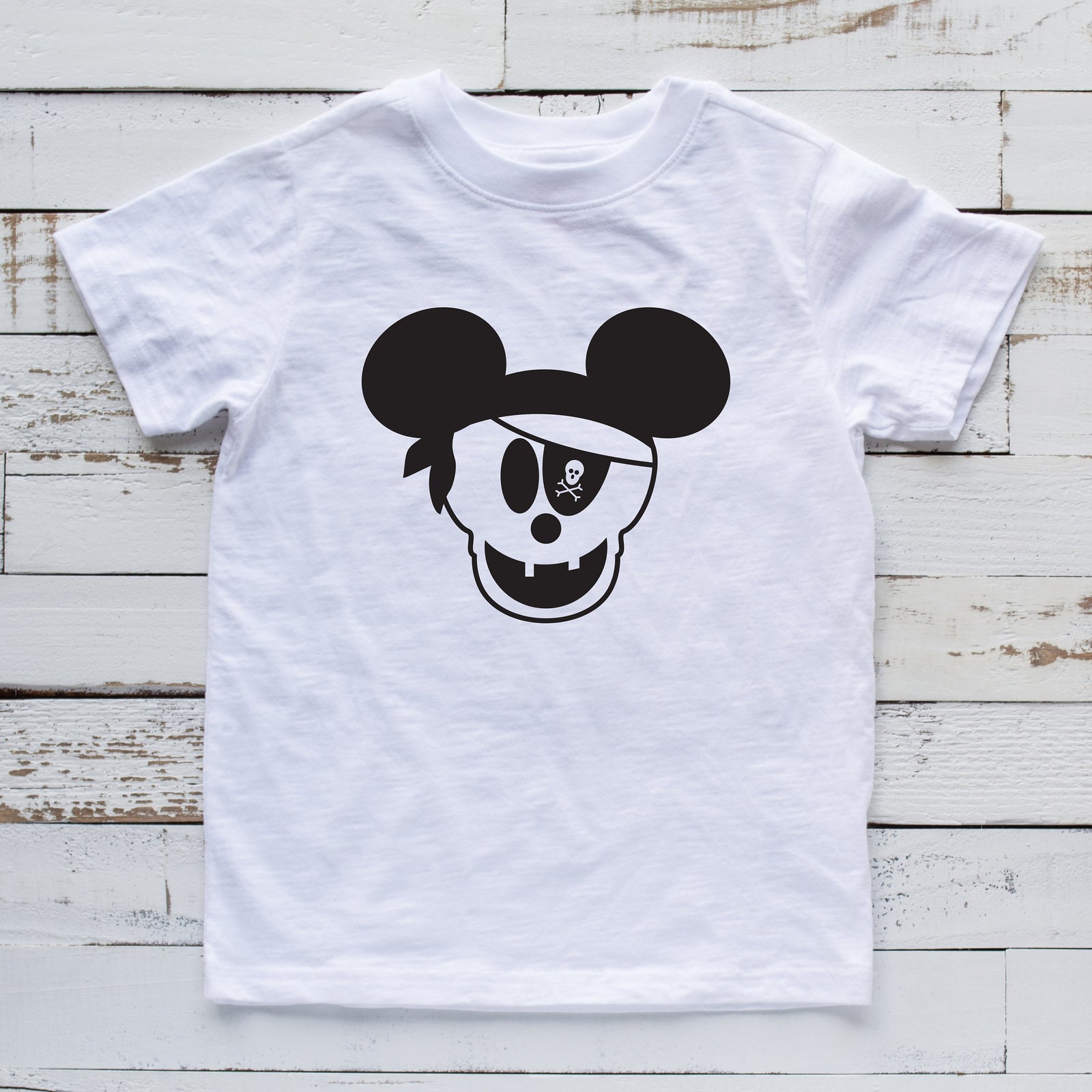 Custom Pirate Mickey Mouse Disney T shirt - Personalized Disney Matching Family Shirts - Ahoy - Pirate's Life Skull
