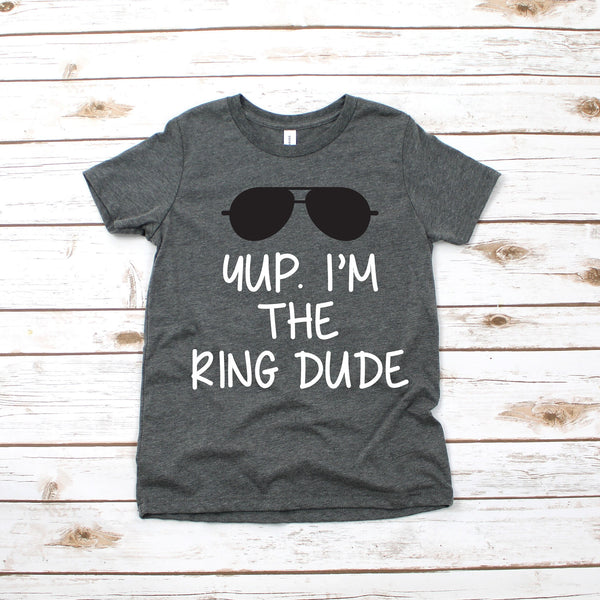 Ring Dude Shirt - Cute Statement Shirt for Ring Boys