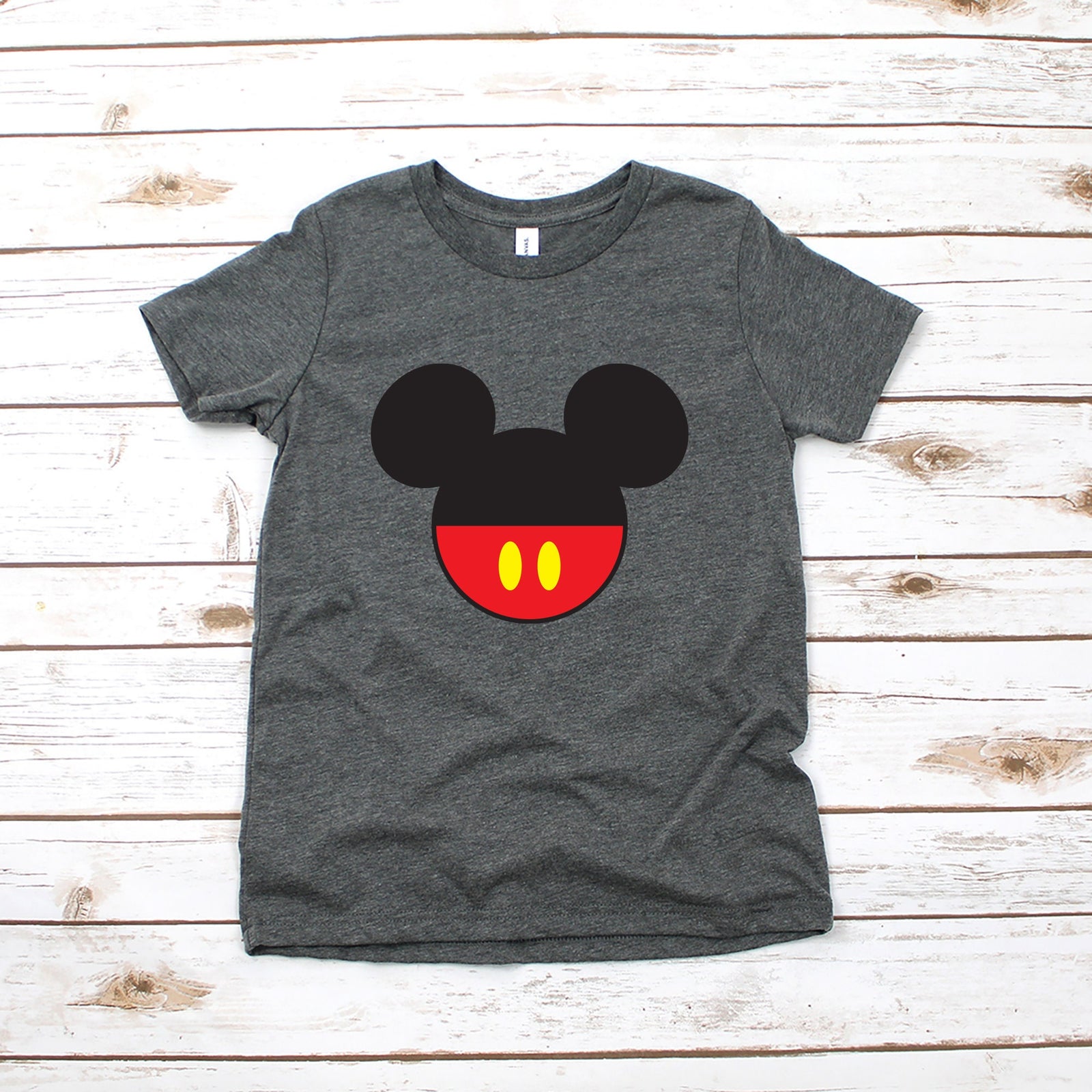 Custom Mickey Mouse Shirt - Infant Toddler Youth Mickey Shirt - Disney Kids Shirts