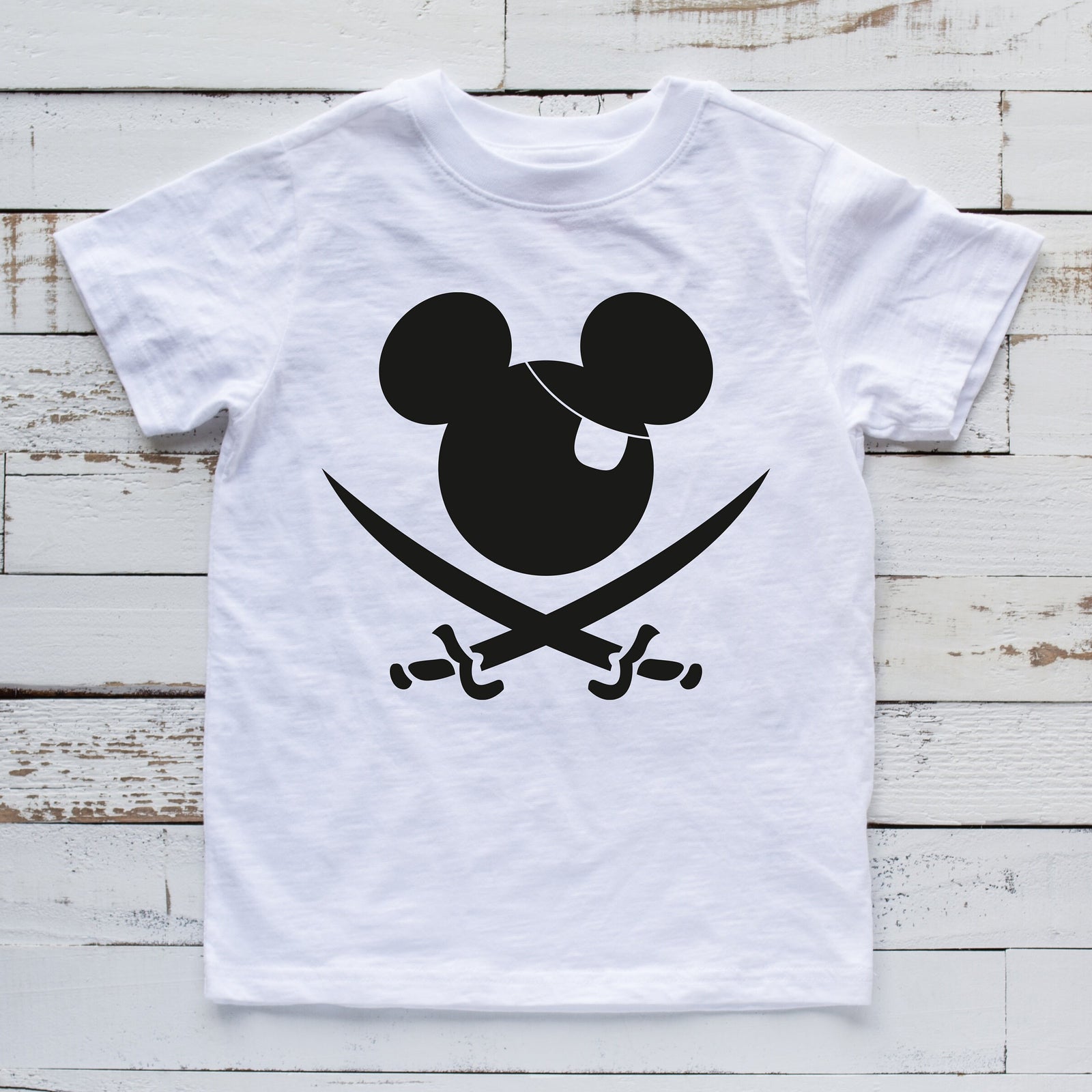 Custom Pirate Mickey Mouse Disney T shirt - Personalized Disney Matching Family Shirts - Ahoy - Pirate's Life