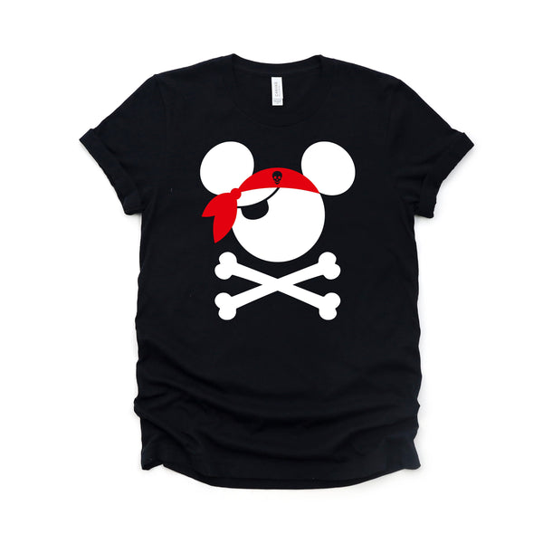 Pirate Mickey T Shirt for Fun Family Disney Trips