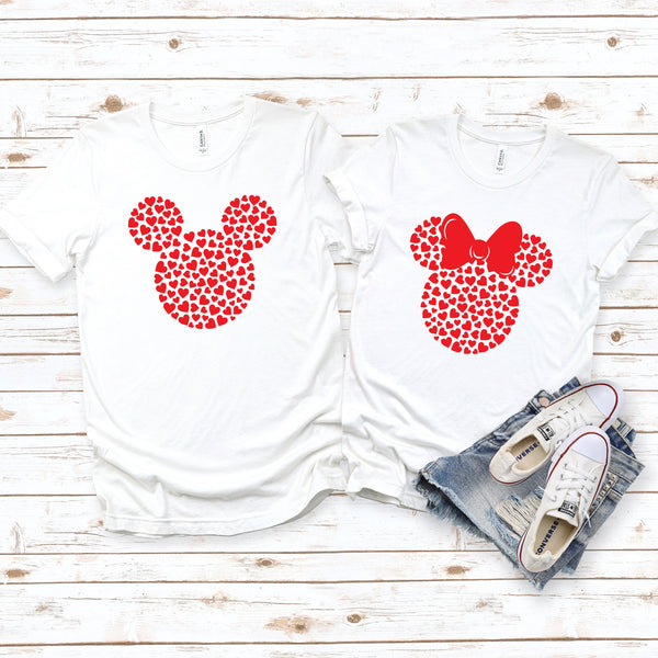 Minnie and Mickey Matching Shirts for Disney Couples