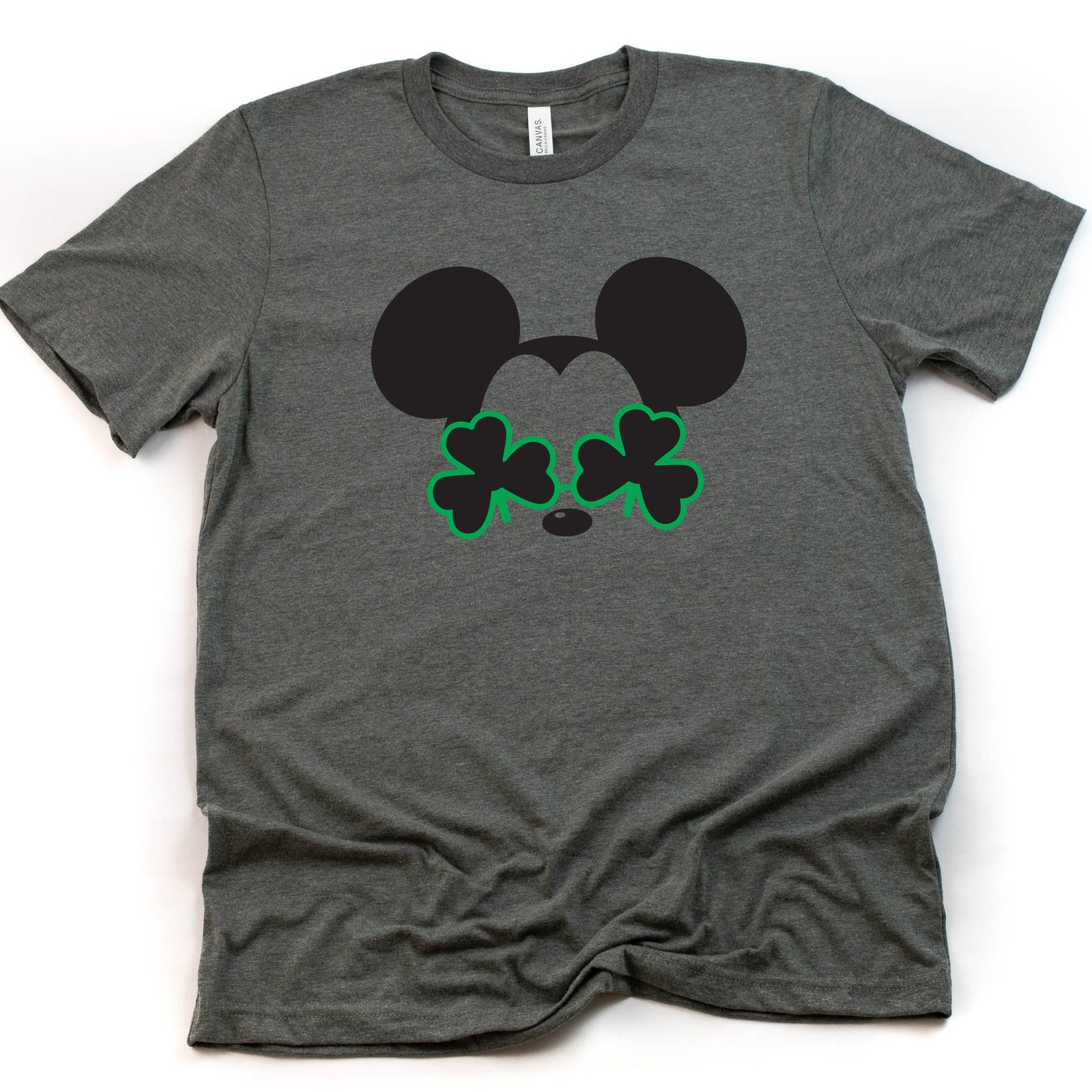 St. Patrick's Day Mickey Mouse T Shirt- Shamrock Sunglasses - Clover - Lucky Mickey - Disney St. Patty's Day