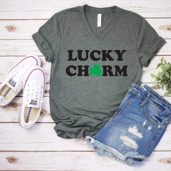 Lucky Charm T Shirt for St. Patrick's Day Fun