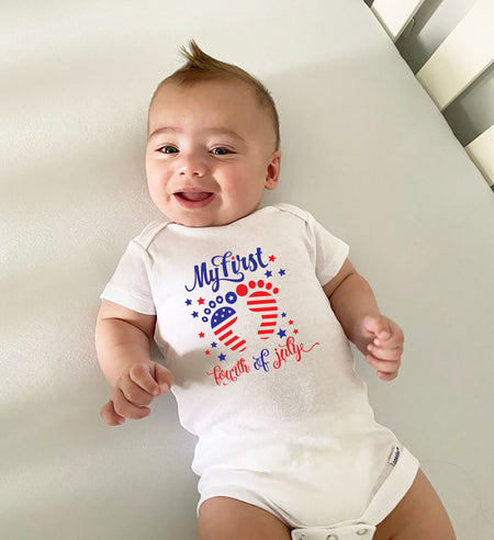 Red white cheap and blue onesie