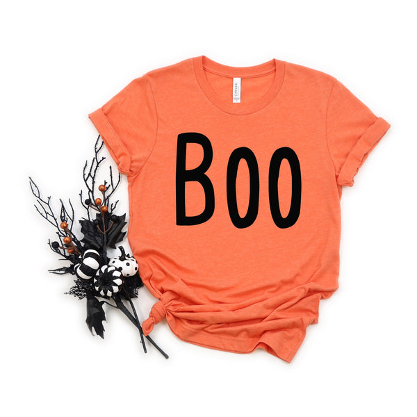 Boo Adult T Shirt - Fun Halloween Ghosts for All