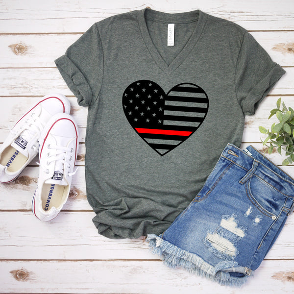 Firefighter Wife Shirt - Soft and Stylish Love Tee
