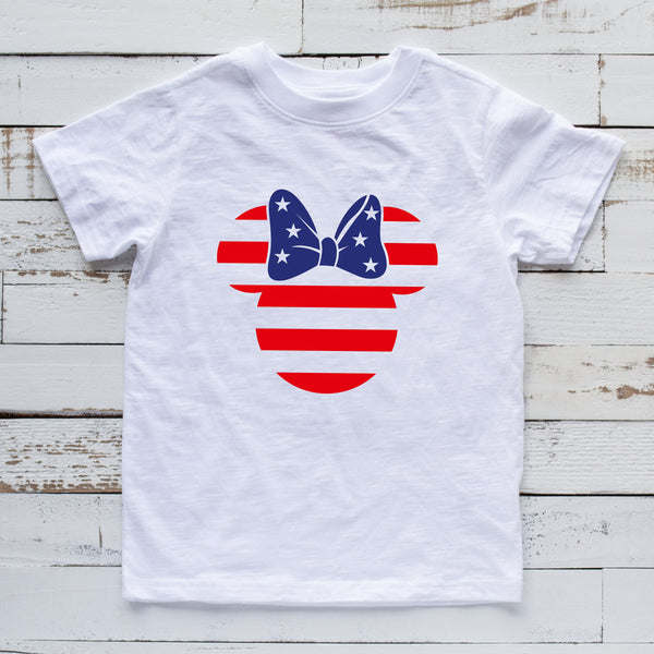 Minnie Mouse Youth Fourth Of July Shirt for Kids