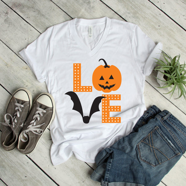 Halloween Love Adult T-Shirt for Fun Office Style