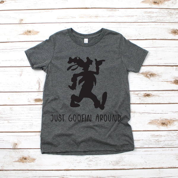 Just Goofin Around Goofy T Shirt for Disney Kids