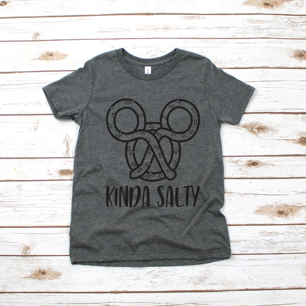 Kinda Salty Mickey Pretzel T Shirt for Disney Fun