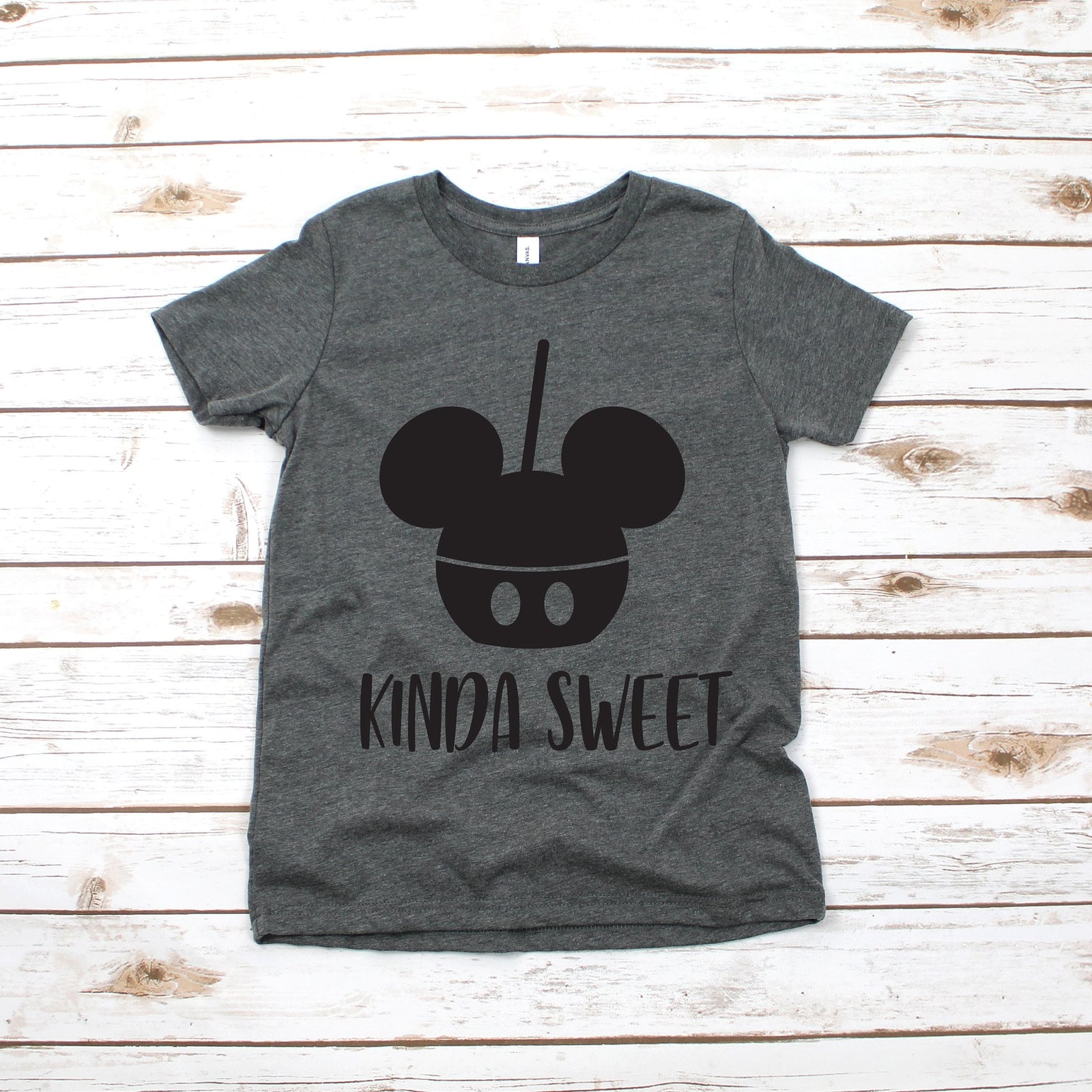 Kinda Sweet Mickey Ice  Cream T Shirt - Infant Toddler Youth Mickey Shirt - Disney Kids Snack Goals Shirt