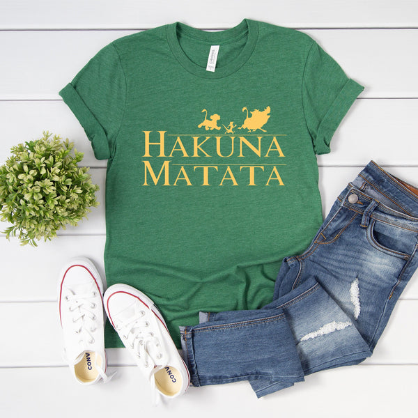 Hakuna Matata T Shirt for Disney Trips - Comfort and Style