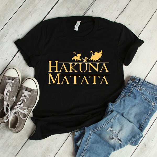 Hakuna Matata T Shirt for Disney Trips - Comfort and Style