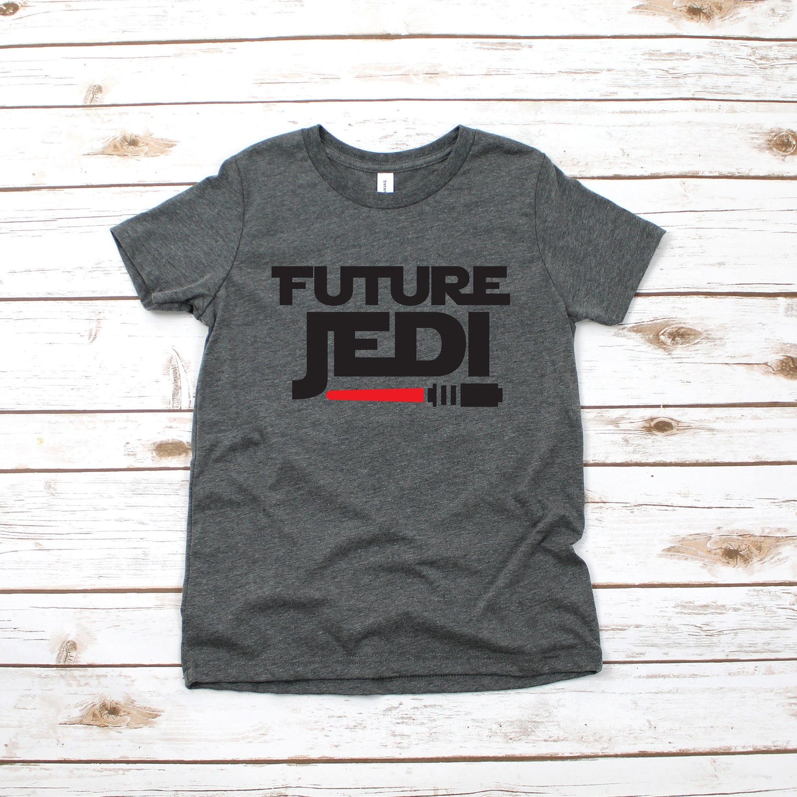 Future Jedi Star Wars Disney Youth T Shirt - Infant Toddler or Youth - Custom Shirts