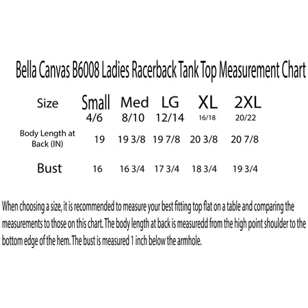 Stars and Stripes Heart Ladies Racerback Tank for Celebrations