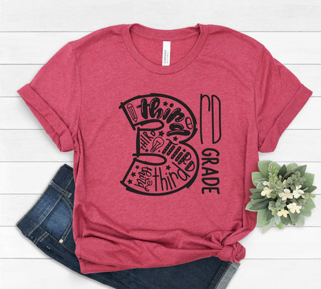 Stylish 3rd Grade Teacher T Shirt for Comfort and Pride