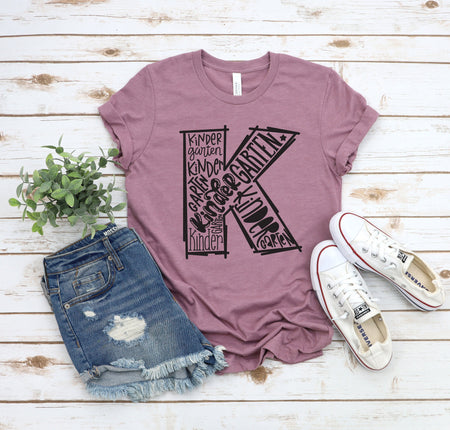 Kindergarten Teacher T Shirt for Back to School Comfort