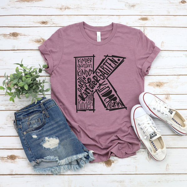 Kindergarten Teacher T Shirt for Back to School Comfort