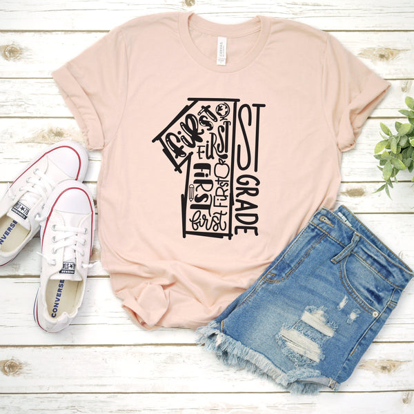 1st Grade Teacher T Shirt for Comfort and Style