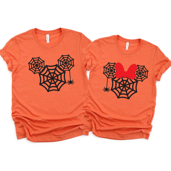 Halloween Minnie and Mickey Shirts for Cute Couples