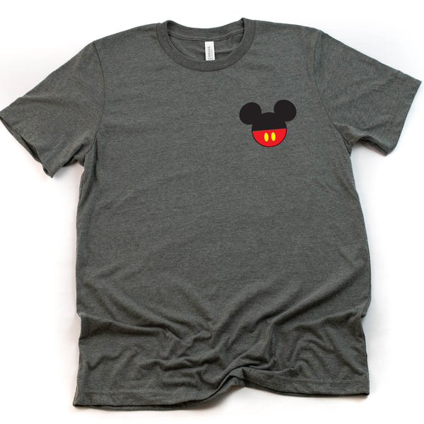 Pocket Size Mickey Mouse T-Shirt for Disney Trips
