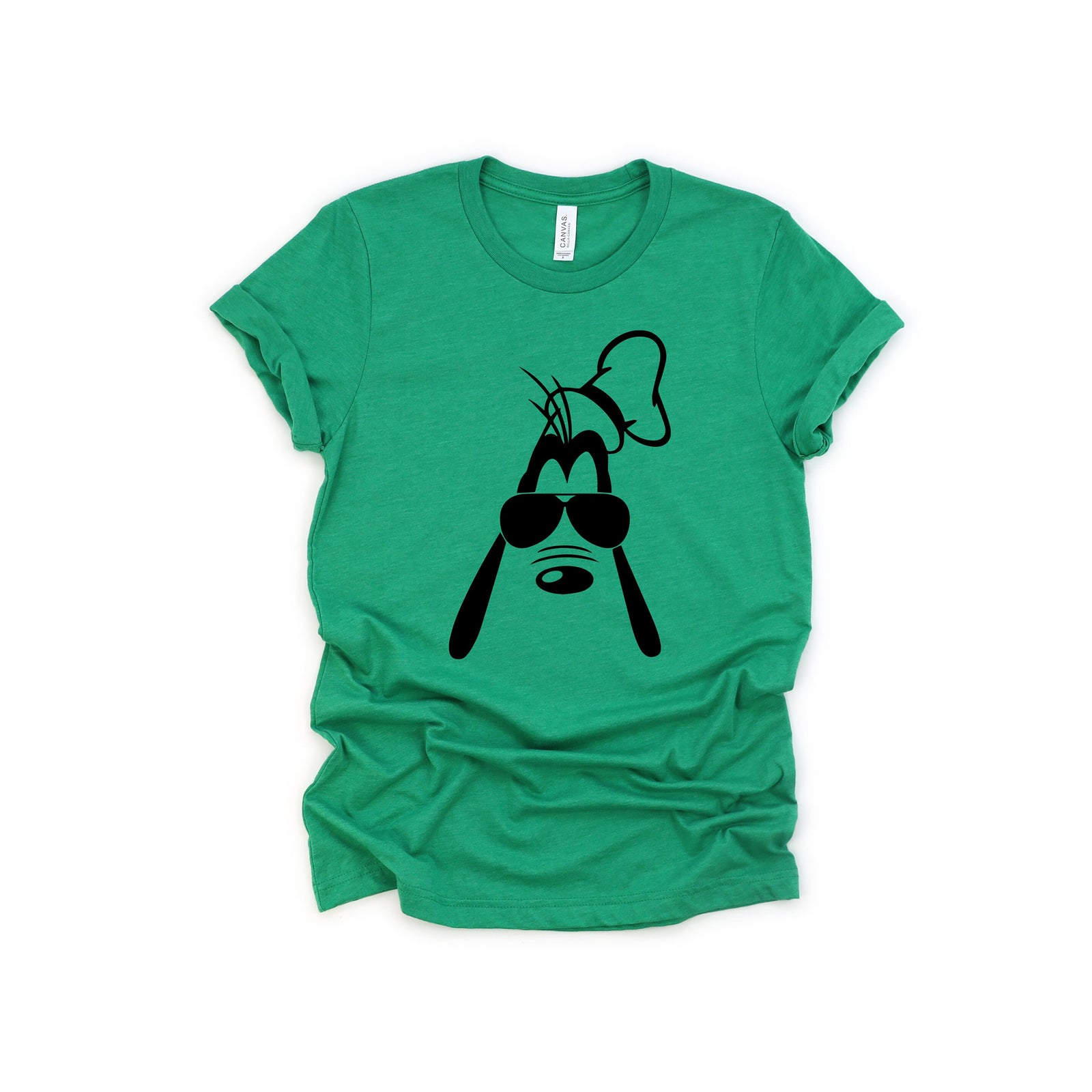 Goofy Adult Unisex T Shirt - Family Matching Shirts - Disney Characters - Sunglasses