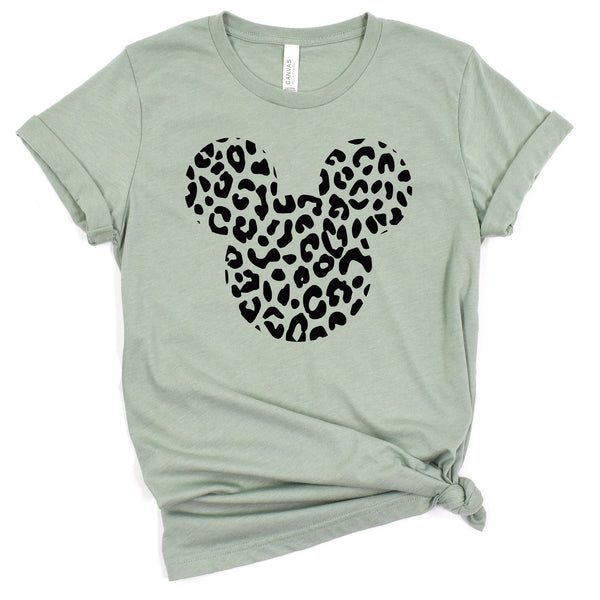 Leopard Mickey Mouse T Shirt for Fun Disney Adventures