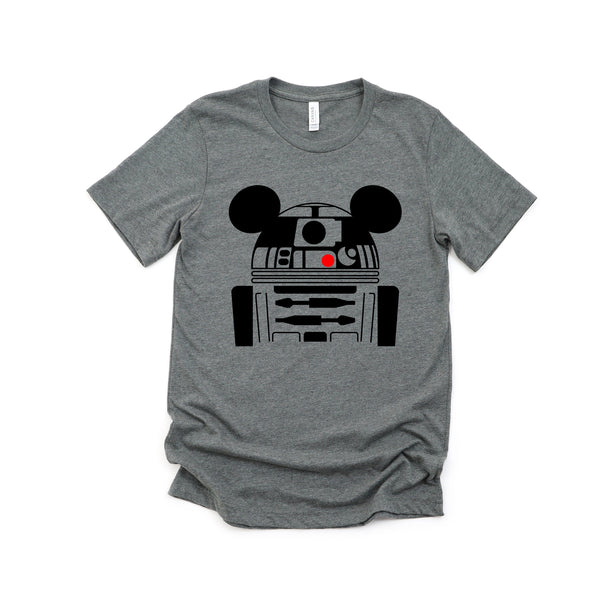 R2D2 with Mickey Ears Disney Star Wars Unisex T-shirt