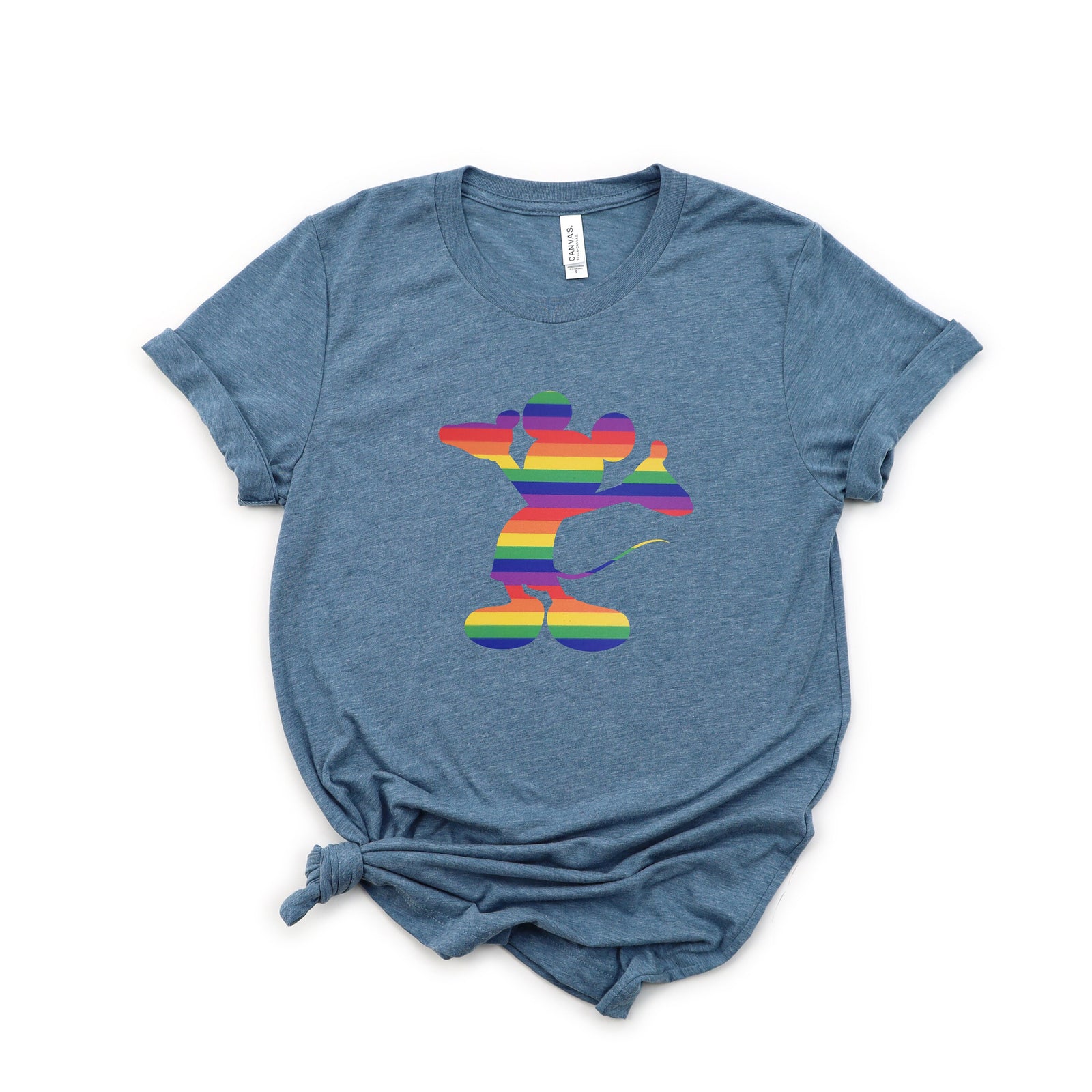 LGBT Gay Pride Mickey Adult T shirt - Disney Trip Matching Shirts - Mickey Mouse T Shirt - Mickey Rainbow