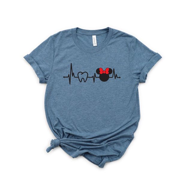 Minnie Dentist Unisex T Shirt for Healthcare Workers
