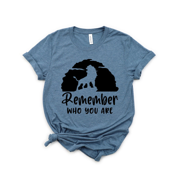 Remember Who You Are - Lion King Unisex Adult Shirt