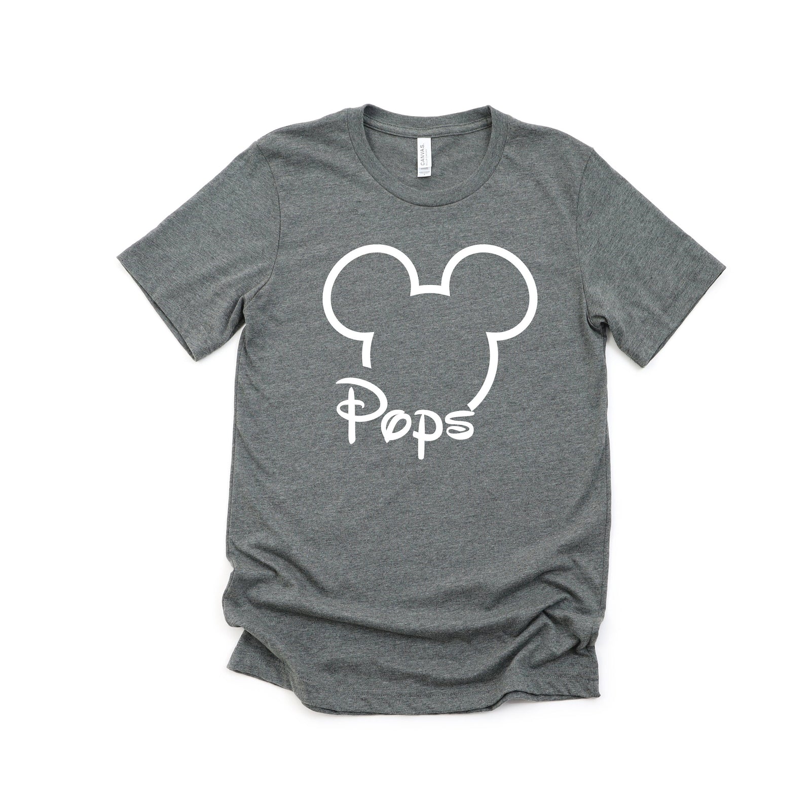 Pops Mickey Mouse t shirt - Disney Trip Matching Shirts -Family Matching Disney Shirts - Custom Name