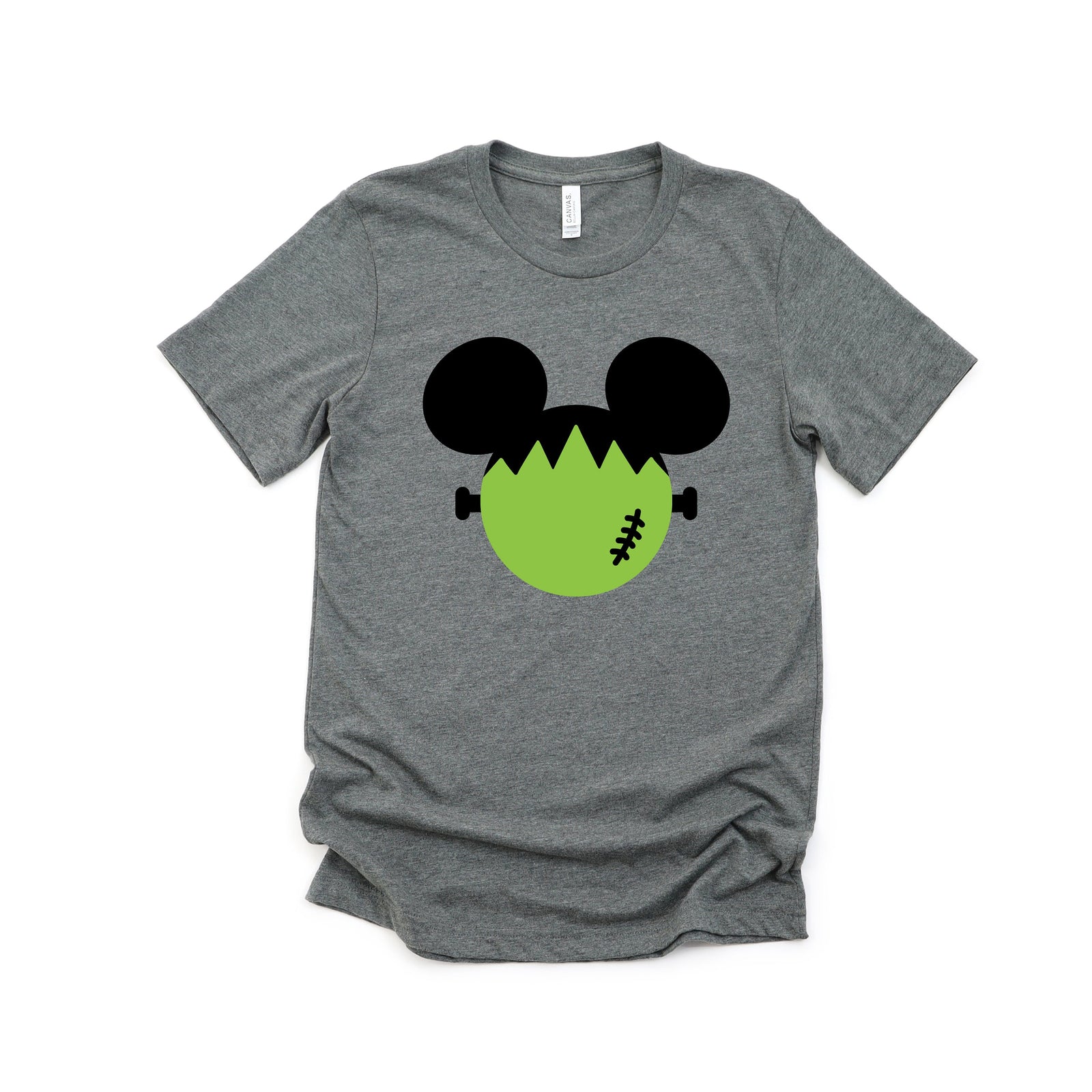 Mickey Frankenstein Adult T Shirt - Halloween- Disney - Fun - Not So Scary