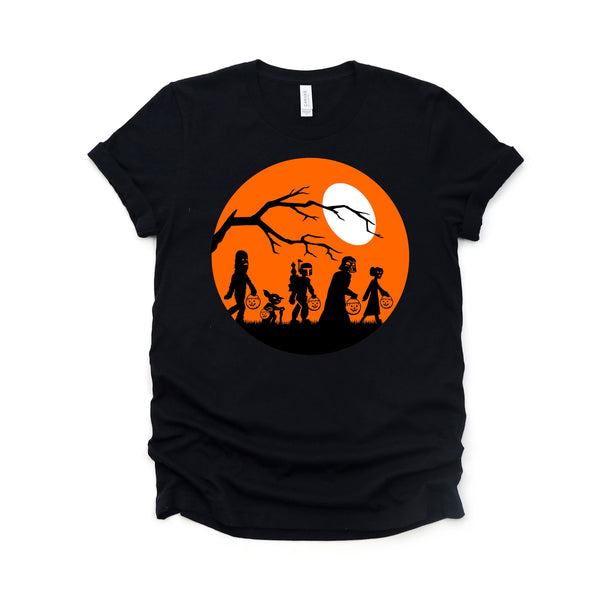 Star Wars Characters Halloween Adult T Shirt for Fun