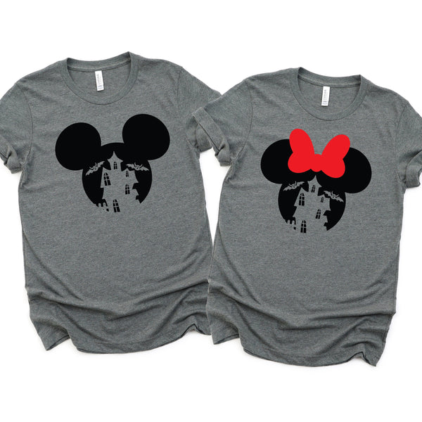 Halloween Minnie and Mickey Shirts for Perfect Couples